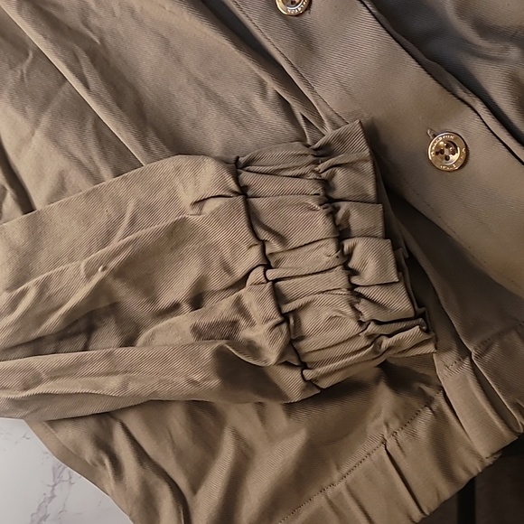 HALSTON BUTTON FRONT MILITARY JACKET SIZE XL - Picture 10 of 10